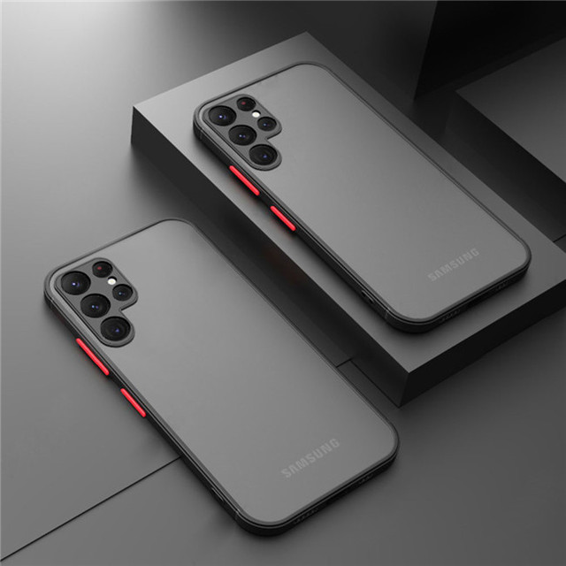 Shockproof Armor Case For Samsung S22 Ultra S22 S22 Plus S21 Ultra S20 S20 Ultra S10 Plus S21 S20 FE Matte Cover