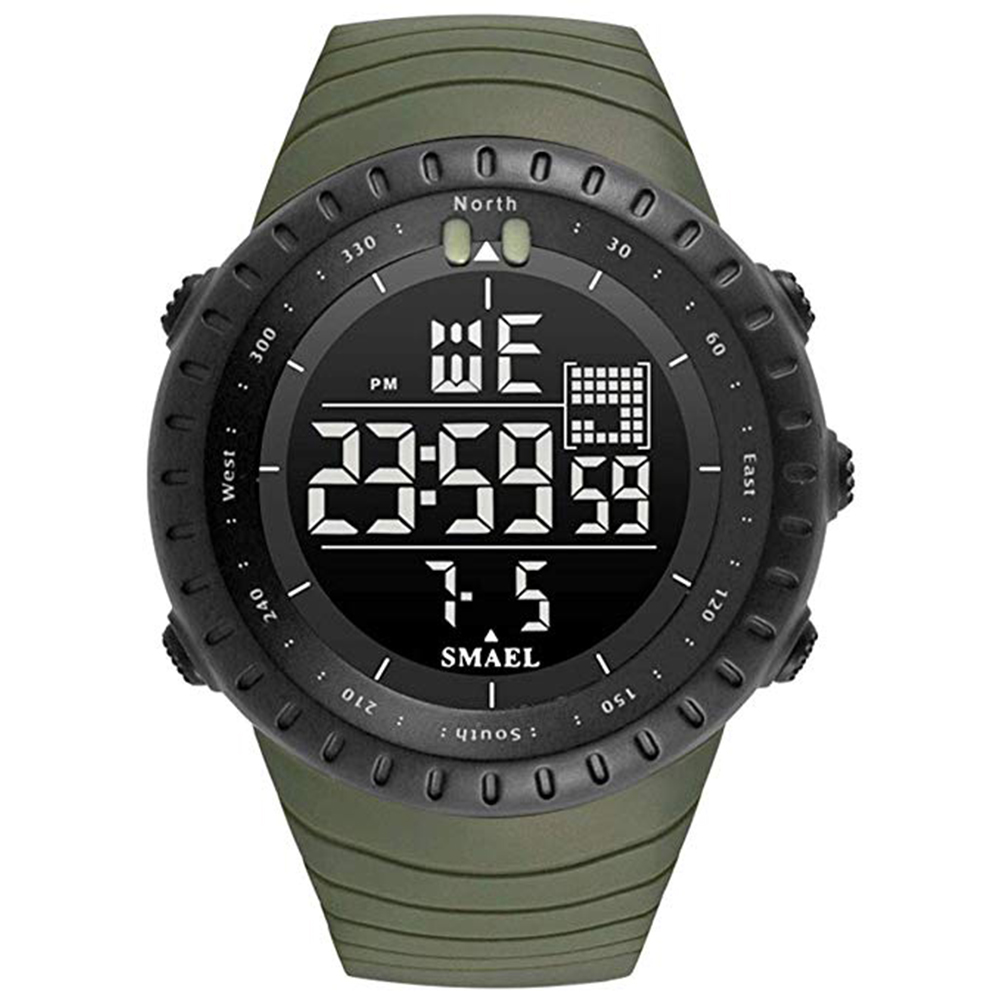 Army Watches Digital Sports Watches Waterproof Tactical Watches LED Backlit Watches