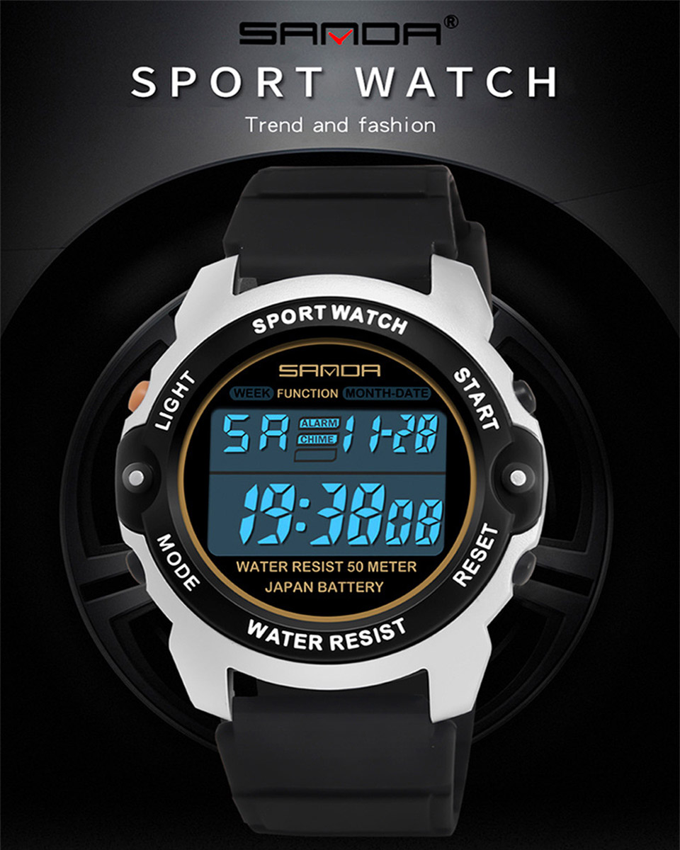 Sports Watch for Men Military Tactical Watch Waterproof Digital Watch for Men