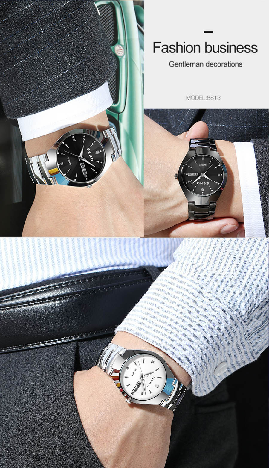 Brand Luxury Lover Watches Quartz Calendar Dress Women Men Watch Couples Wristwatch