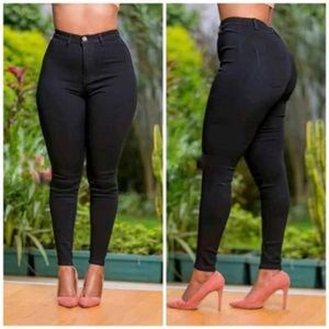 Ladies body shaper jeans  trousers(A pack of 3)