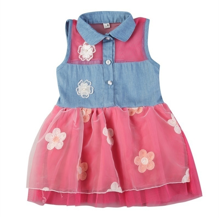 denim shirt tulle skirt toddler