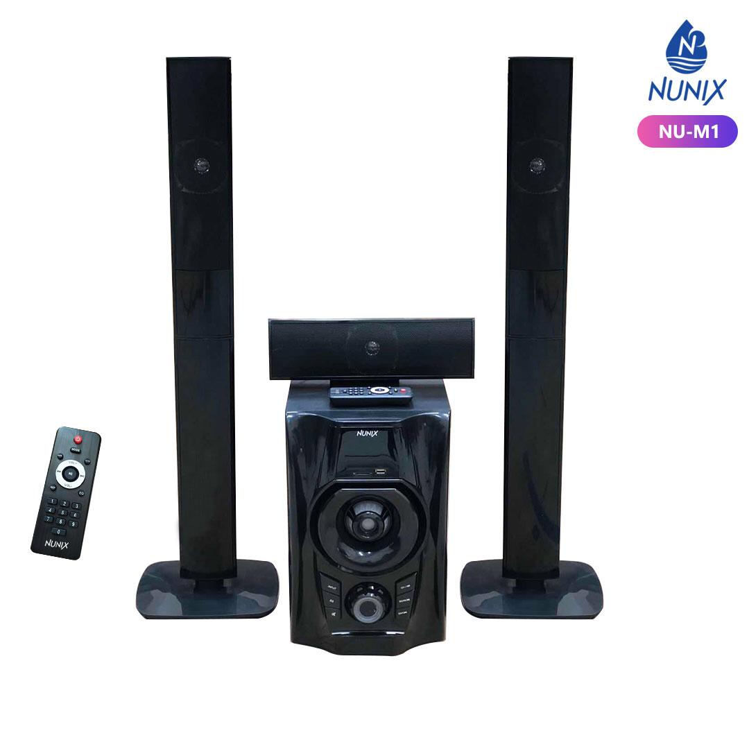 Nunix Bluetooth Multimedia Subwoofer Speaker System 3.1 With Tall Boys 1 year Warranty