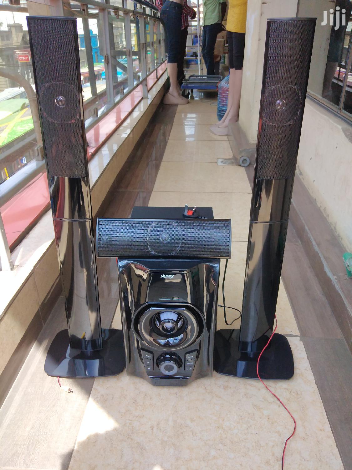 Nunix Bluetooth Multimedia Subwoofer Speaker System 3.1 With Tall Boys 1 year Warranty