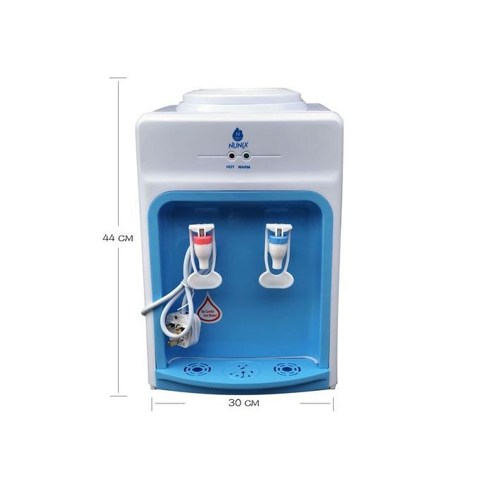 Nunix Table Top Water Dispenser Hot &amp; Normal, 1 Year Warranty