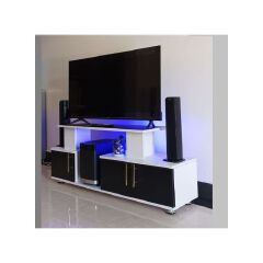 【PROMOTION!】Istanbul 2 Modern TV Stand With LED Lights Furniture High Quality Durable Classic Tv Unit