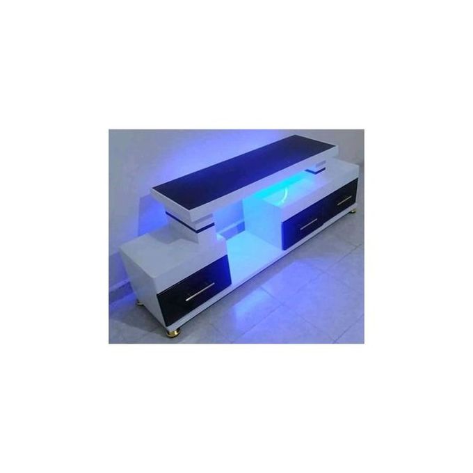 Istanbul 1 Modern TV Stand With LED Lights