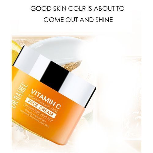 DR.RASHEL Vitamin C Face Cream Whitening Moisturizing Brighten &amp; Anti-aging Orange