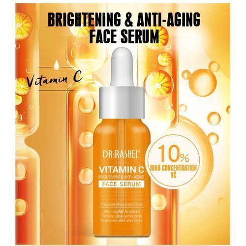 DR.rashel Vitamin C - Brightening &amp; Anti-Aging Face Serum orange