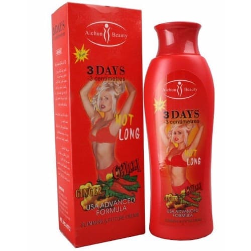 Aichun Beauty 3 Days Hot Long Chilli &amp; Ginger Slimming Cream,
