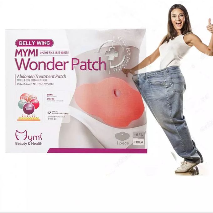 MYMI 5pcs Wonder Slimming Patch Belly Abdomen Weight Loss Burning Slim