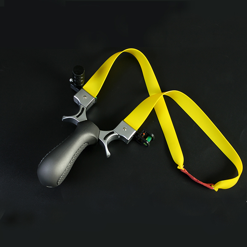 BL High Precision Infrared Laser Slingshot Flat-skinned Slingshot With Level Gauge Outdoor Sports