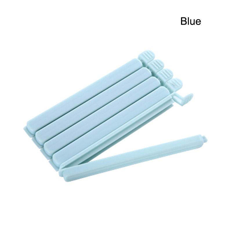 BL 10Pcs/Set Food Snack Seal Bag Clips Sealer Clamp Sealing Clamp Plastic Bag Clip Kitchen Appliances