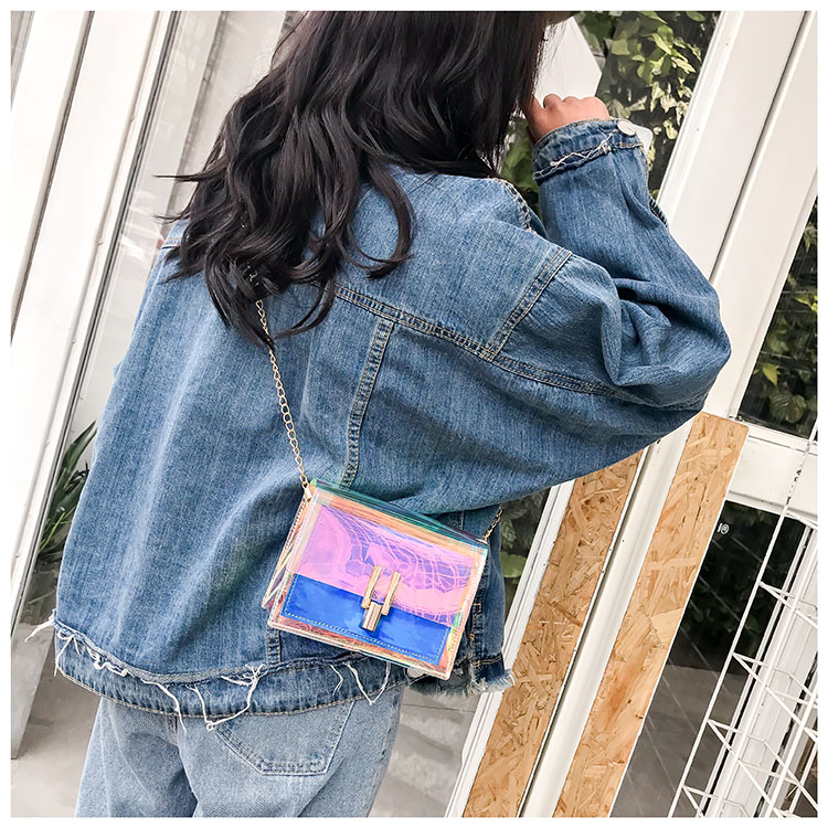BL 1 Pc Small Bag Hot-sale New Fashion Cute Schoolgirl Handbag Chain Small Square Bag Shoulderbag