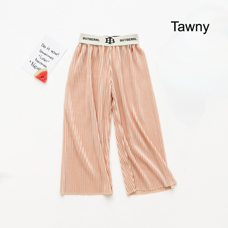 BL Summer Children's Trousers Girls Leggings Kids Wide-Legged Pants Sunscreen Anti-Mosquito Pants