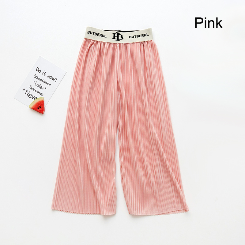 BL Summer Children's Trousers Girls Leggings Kids Wide-Legged Pants Sunscreen Anti-Mosquito Pants