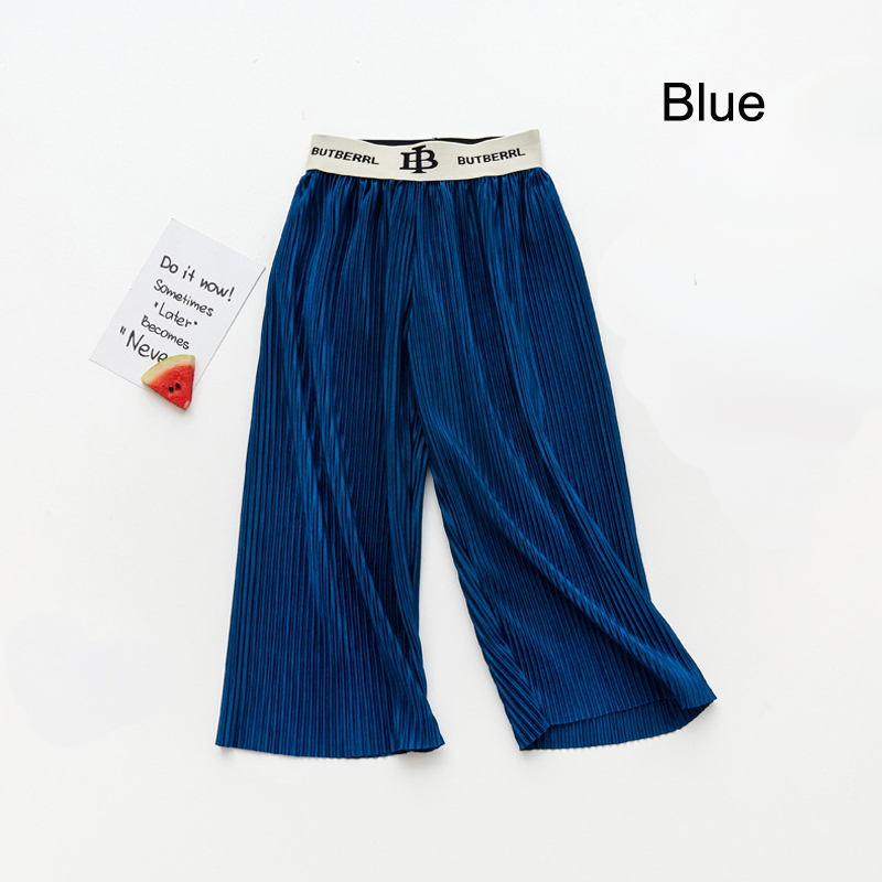 BL Summer Children's Trousers Girls Leggings Kids Wide-Legged Pants Sunscreen Anti-Mosquito Pants