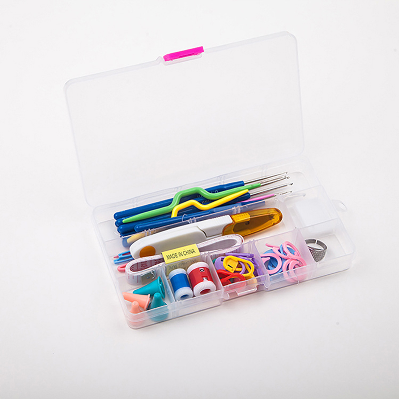 BL 52Pcs/Set Sewing Tool 16 Sizes Crochet Hooks Needles Stitch Knitting Craft Hand Knit Crochet Kit
