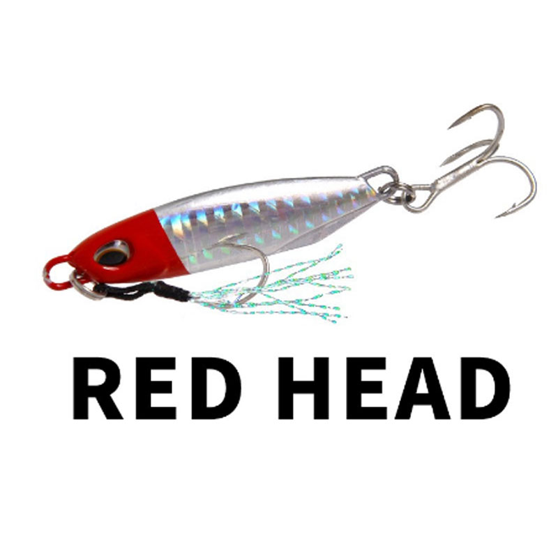 BL 1Pc Laser Jigging Lure Lead Metal Lure Metal Fishing Lure Whopper Plopper Minnow Lure Hard Bait