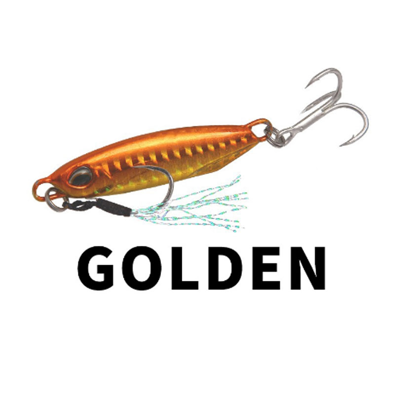 BL 1Pc Laser Jigging Lure Lead Metal Lure Metal Fishing Lure Whopper Plopper Minnow Lure Hard Bait