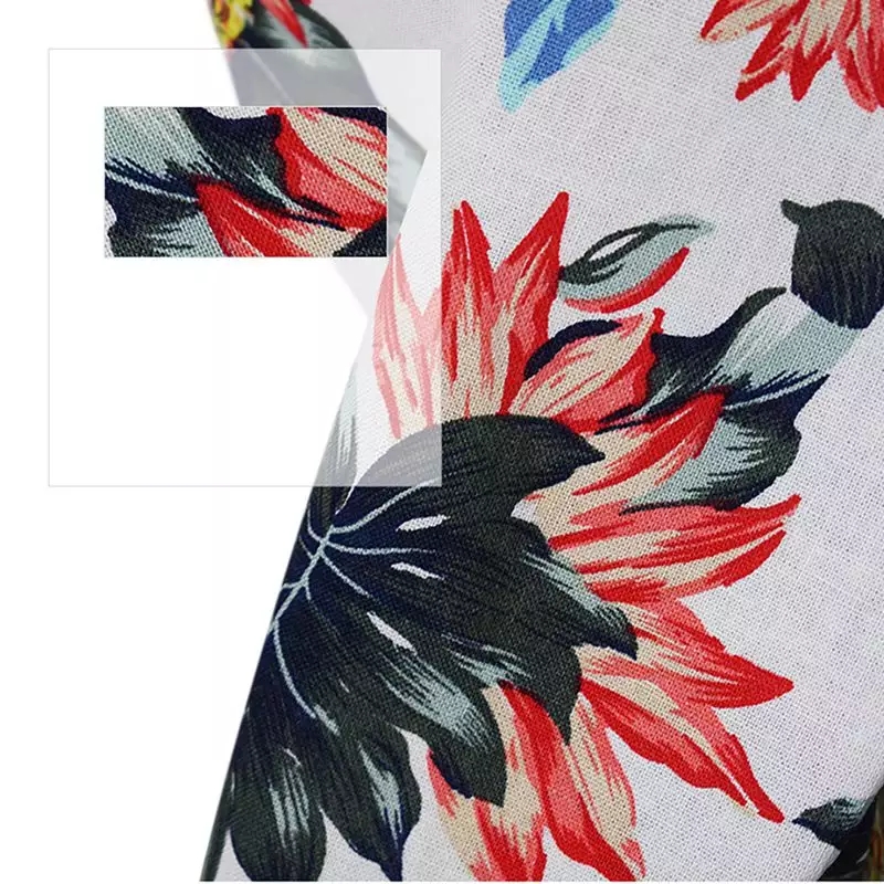 BL Pet Hawaiian Style Pineapple Printed Shirt Cat Dog Short Sleeves Summer Costume Cool Pet Shirts