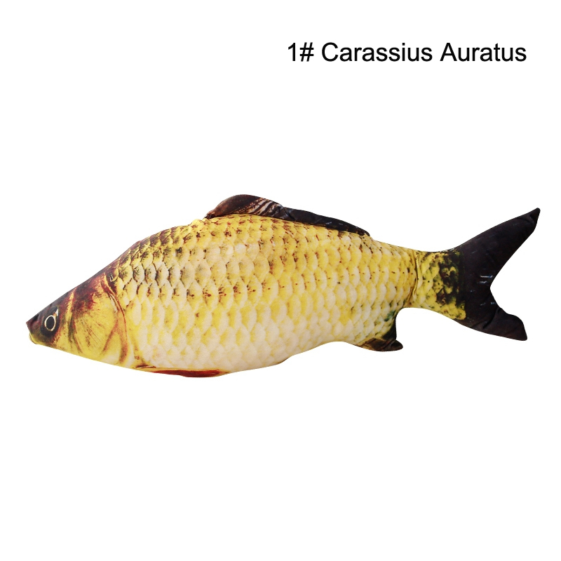 BL Pet Kitten Cat Fish Shape Toy Simulation Fish Funny Toy Pet Cat Playing Toy Kitten Teaser Cute