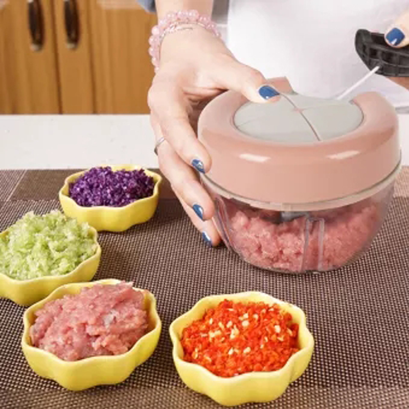 BL Manual Food Chopper Blender For Garlic Meat Vegetable Baby Food Mixer Grinder Kitchen Supplies