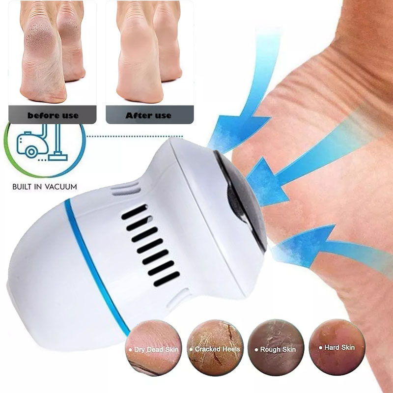 BL USB Rechargeable Foot Grinder Pedicure Tools Feet Care Remover Machine Dead Skin Callus Polisher