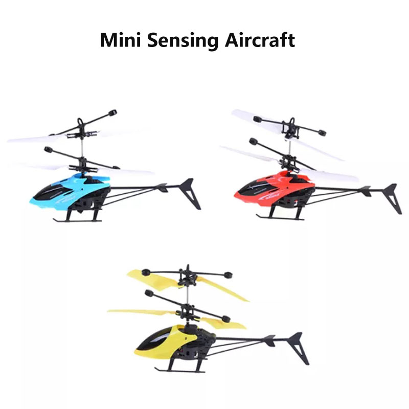 BL Mini Sensing Aircraft Helicopter Toy Kids Children Aircraft Infraed Inductive Plane Airplane