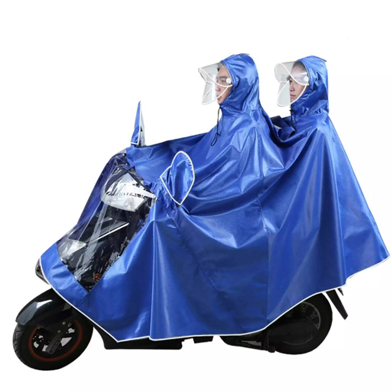 BL Electric Bicycle Raincoat Motorcycle Raincoat Single Men Women Riding Waterproof Bike Raincoat