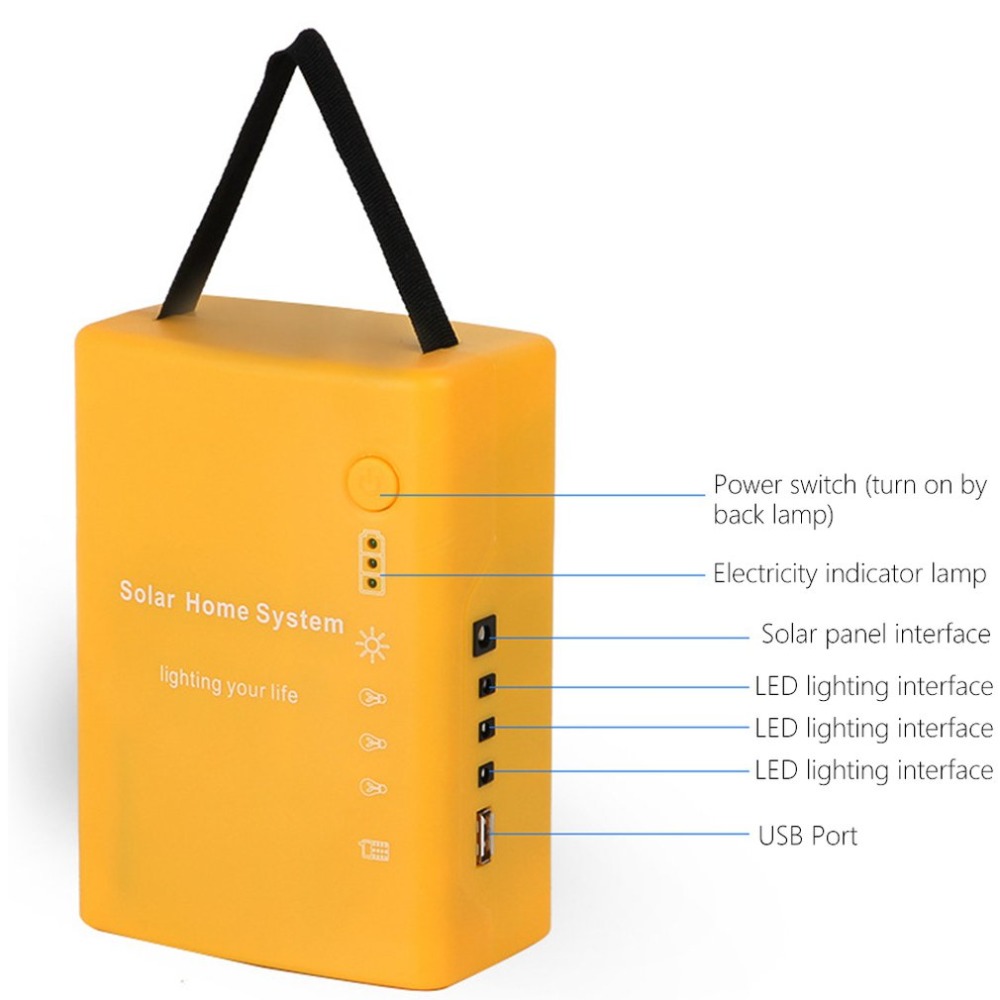 3W Solar Portable Home System