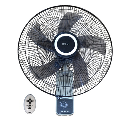 Wall Fan, SMART, 18”, With Remote, Grey &amp; Black MFW183R/GB