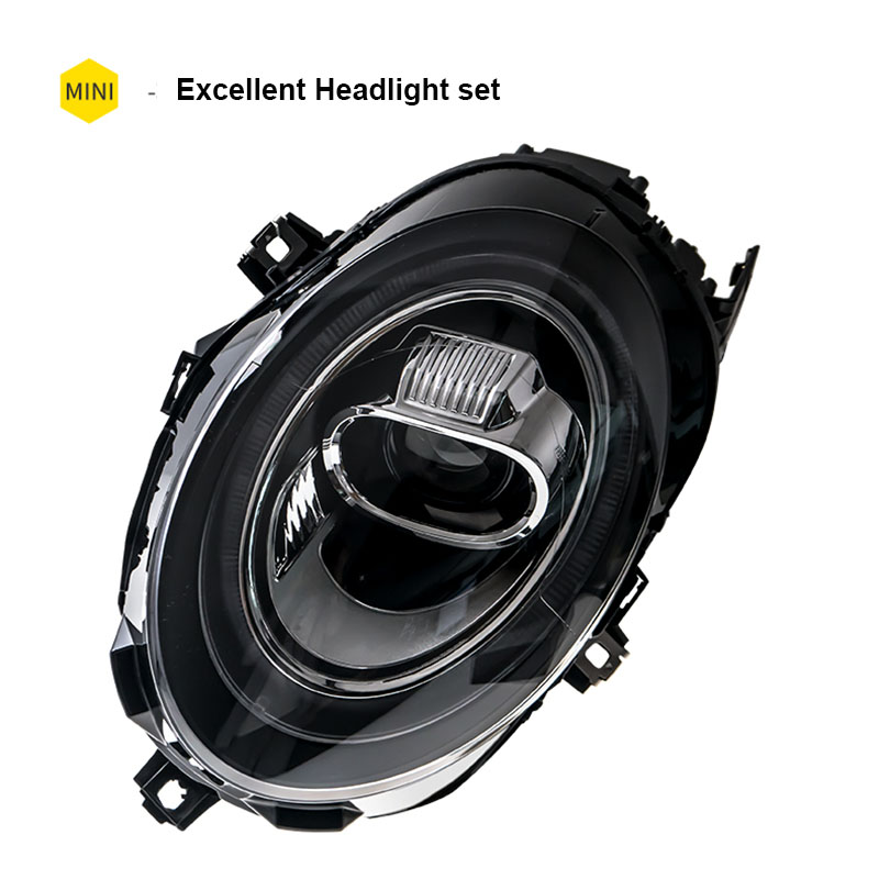 2013-2018 Mini F56 cooper headlights For F56 all LED head lamp Angel eye DRL front light Bi-led Lens