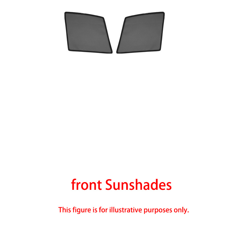 For SUBARU IMPREZA XV Outback Car Curtain Black Magnetic Car Side Window SunShades Mesh Shade Blind