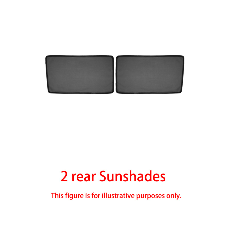 For SUBARU IMPREZA XV Outback Car Curtain Black Magnetic Car Side Window SunShades Mesh Shade Blind