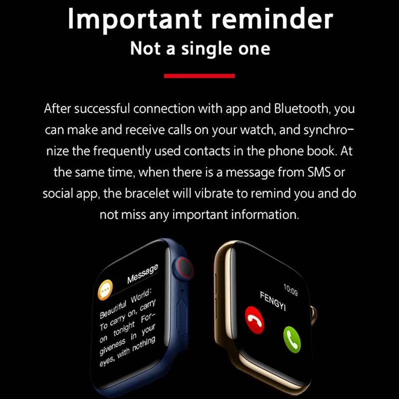 RichRipple New Black + Grey 2WatchBands Smart Watch Bluetooth Calling 1.75" IPS Heart Rate Blood Pressure Monitor Fitness Tracker for Smart Phone