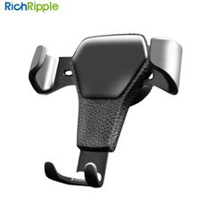 RichRipple Car Phone Holder Universal Gravity Smartphone Support Black one size