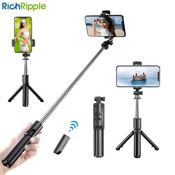 Richripple 3 In 1 Integrated Monopod Tripod For Phone Portable Be