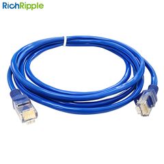 RichRipple Blue Ethernet Internet LAN CAT5e Network Cable for Computer Modem Router Jun14 5M Length Blue-5M