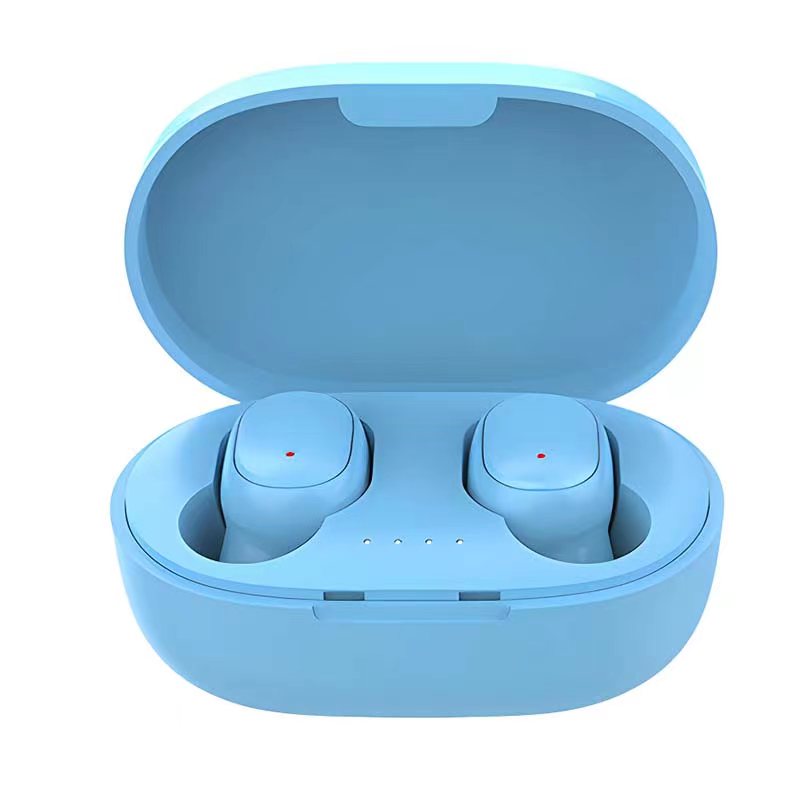 RichRipple Bluetooth Earphone TWS Sports Earbuds Touch Mini Wireless Bluetooth Earpods 5.0 Touch Earphone Blue