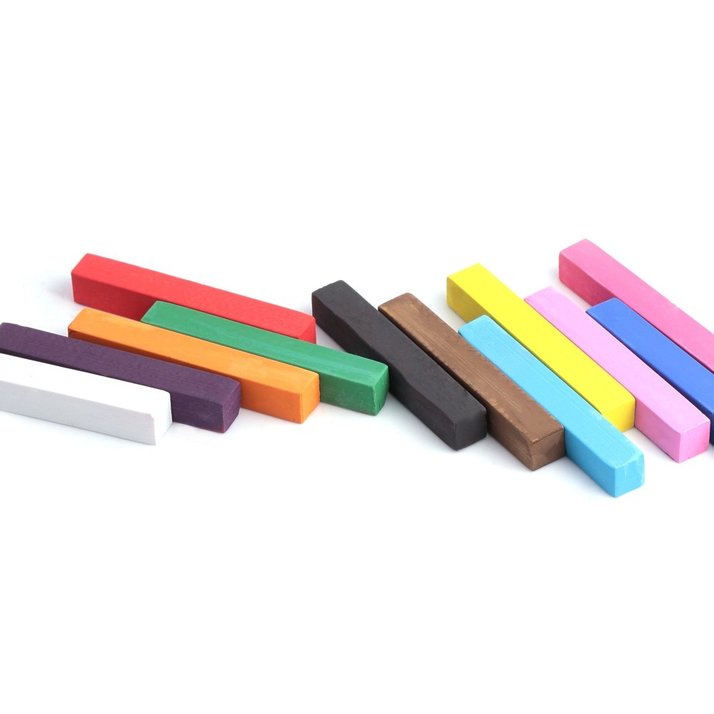 Fashion 12 Color Soft Pastels Salon Kit Fast Temporary Short Hair Dye Chalk