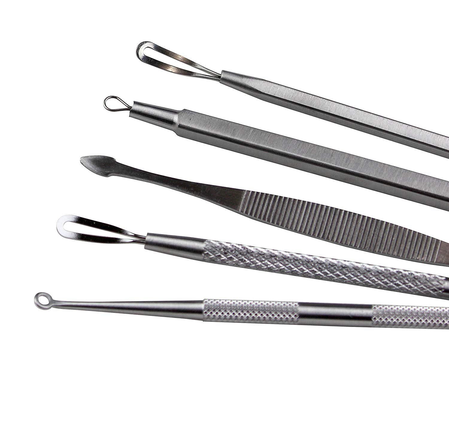 7PCS Acne Blackhead Remover Pimple Extractor Needle