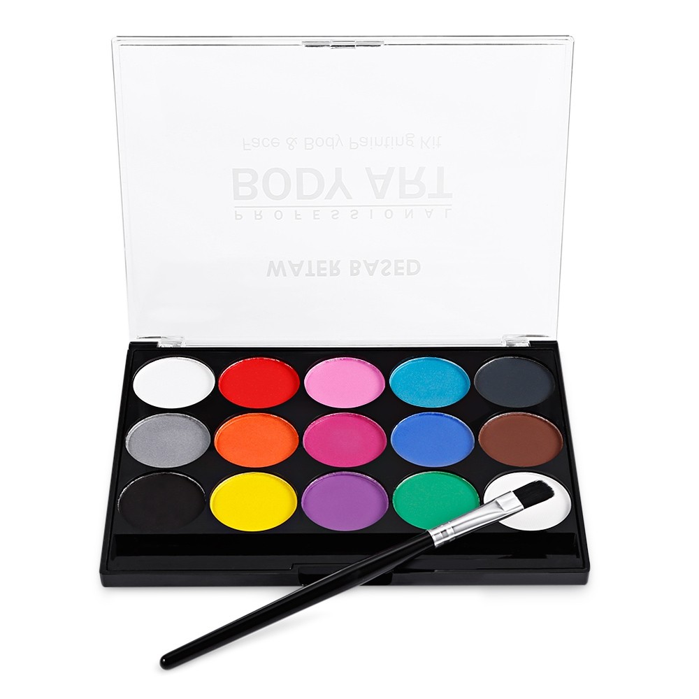 Glitter Eye Shadow Makeup Shimmer 15 Color Palette Beauty Body Art Painting Kit