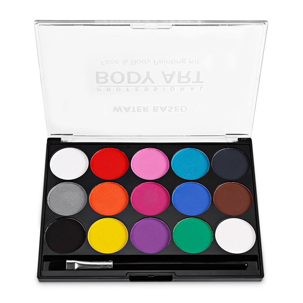 Glitter Eye Shadow Makeup Shimmer 15 Color Palette Beauty Body Art Painting Kit