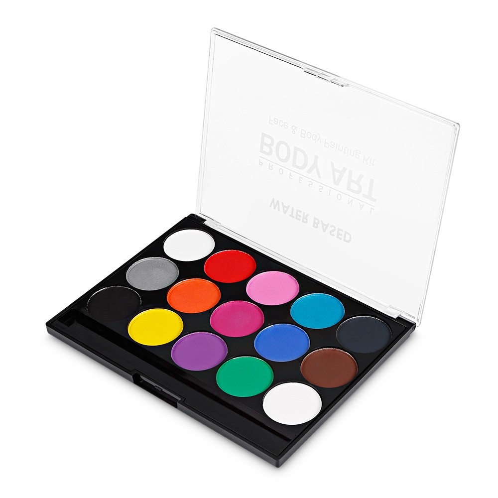 Glitter Eye Shadow Makeup Shimmer 15 Color Palette Beauty Body Art Painting Kit