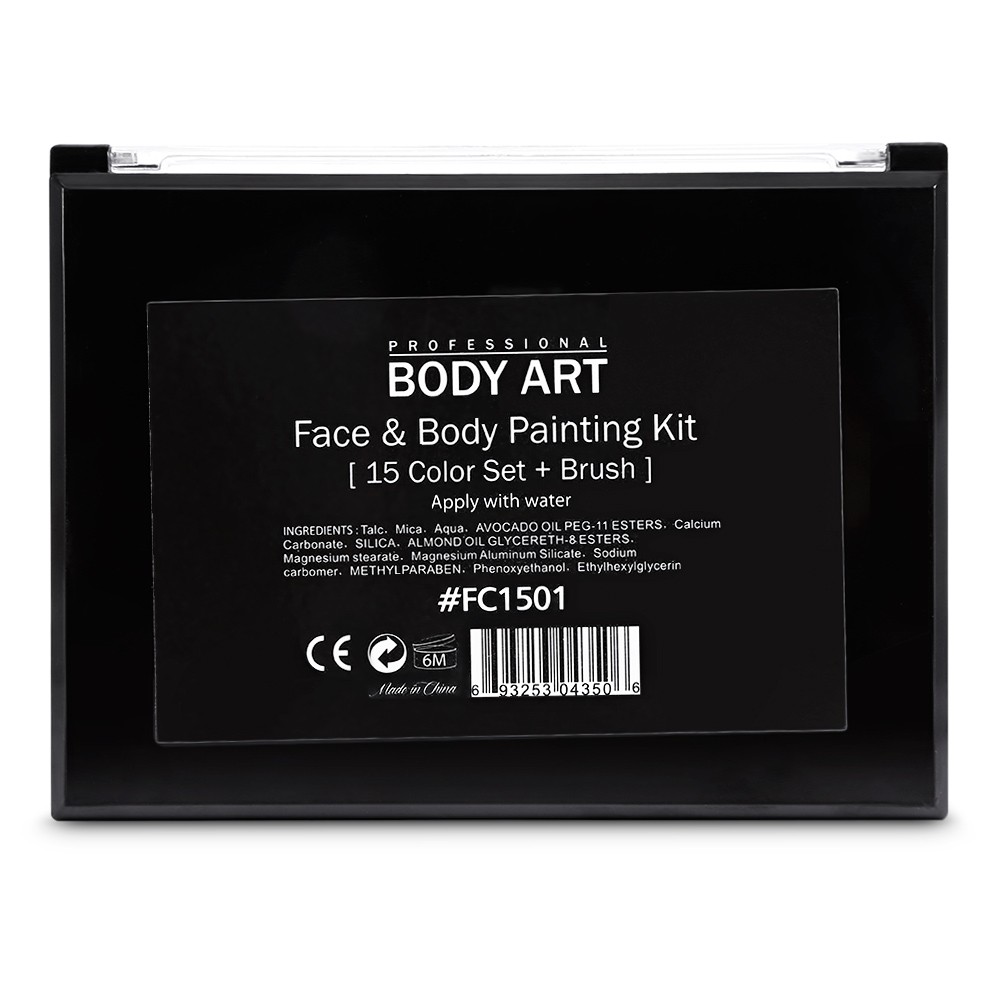 Glitter Eye Shadow Makeup Shimmer 15 Color Palette Beauty Body Art Painting Kit