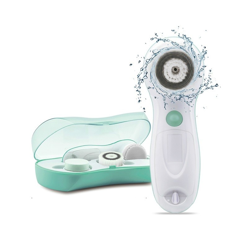 TOUCHBeauty TB-0759A Beauty Apparatus 3 In 1 Rotating Electric Facial Cleansing Brush Compact Portable Beauty Apparatus