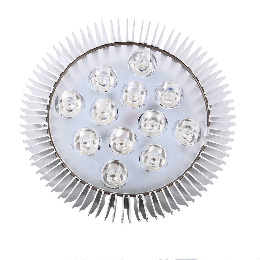 AC 85-265V E27 12W 1080LM Efficient LED Grow Light Plant Flash Fill Lamp