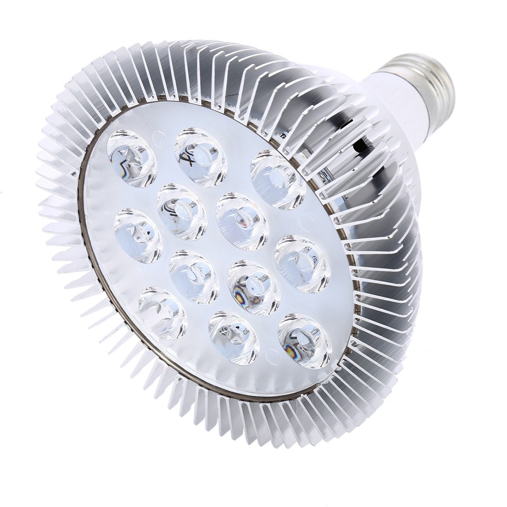 AC 85-265V E27 12W 1080LM Efficient LED Grow Light Plant Flash Fill Lamp