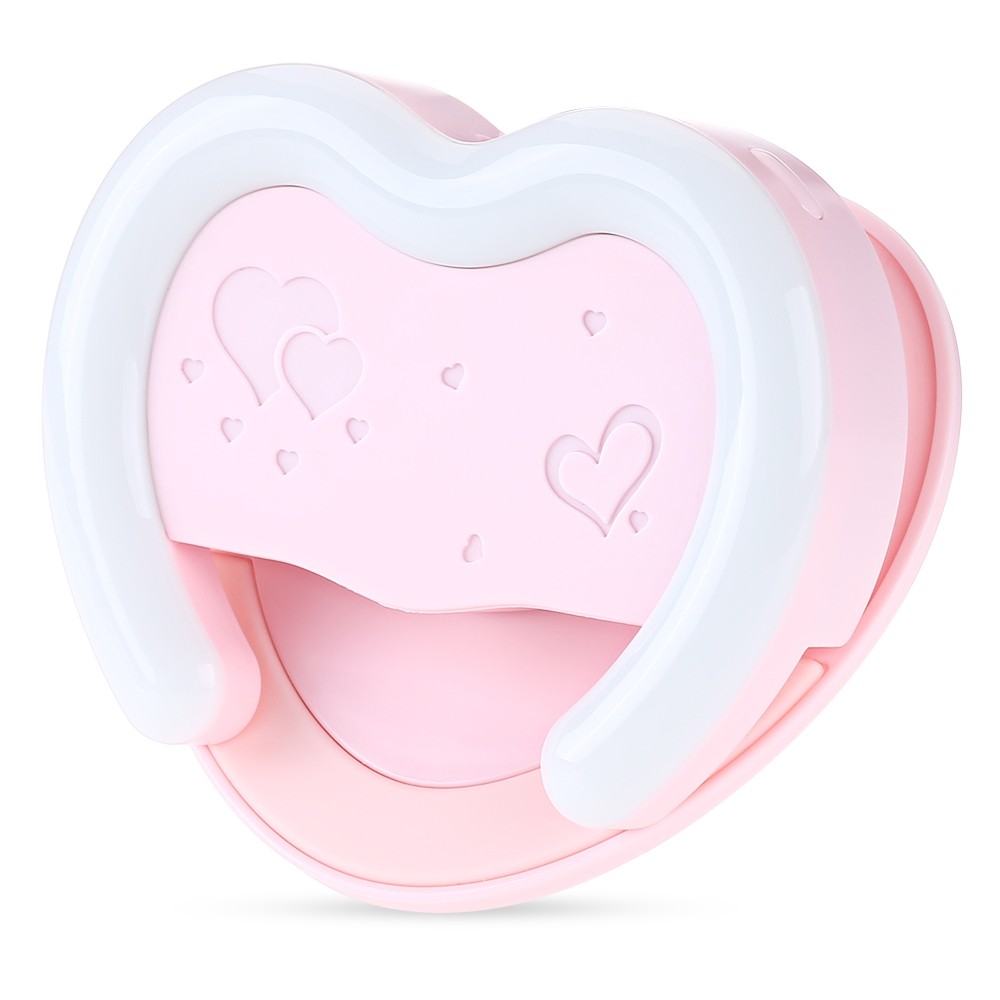 S19 Selfie Ring Light 38 LEDs Rechargeable for Smart Phone Camera